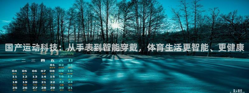 哈哈体育下载：国产运动科技：从手表到智能穿戴，体育生活更智能、更健康