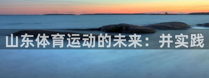 哈哈体育十年：山东体育运动的未来：并实践